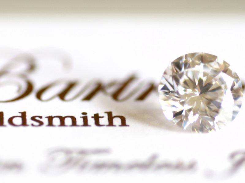 In a fine gemstone buying trip Julian Bartrom will buy brilliant cut diamonds and designer gemstone for custom jewellery design.
