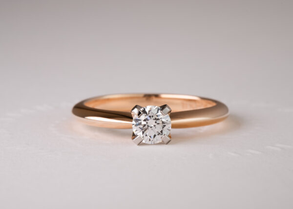 Small diamond ring